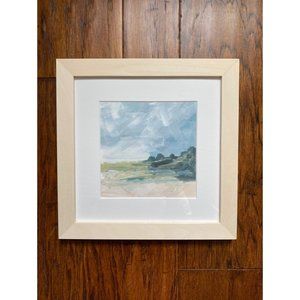 Framed Acrylic Modernist Original Landscape Painting